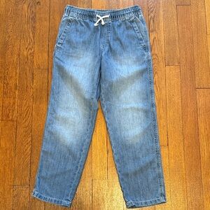 H&M Boys Relaxed Fit Elastic Waist Jeans Size 8